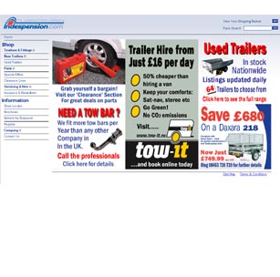 Indespension website